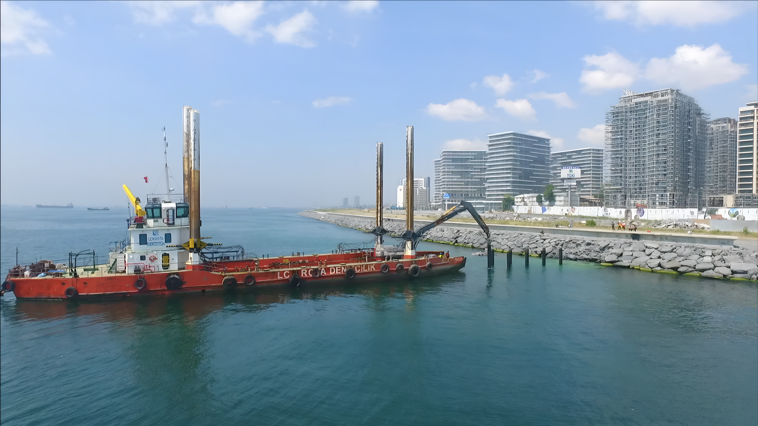 Zeytinburnu Büyükyalı Projesi İskele İnşaatı