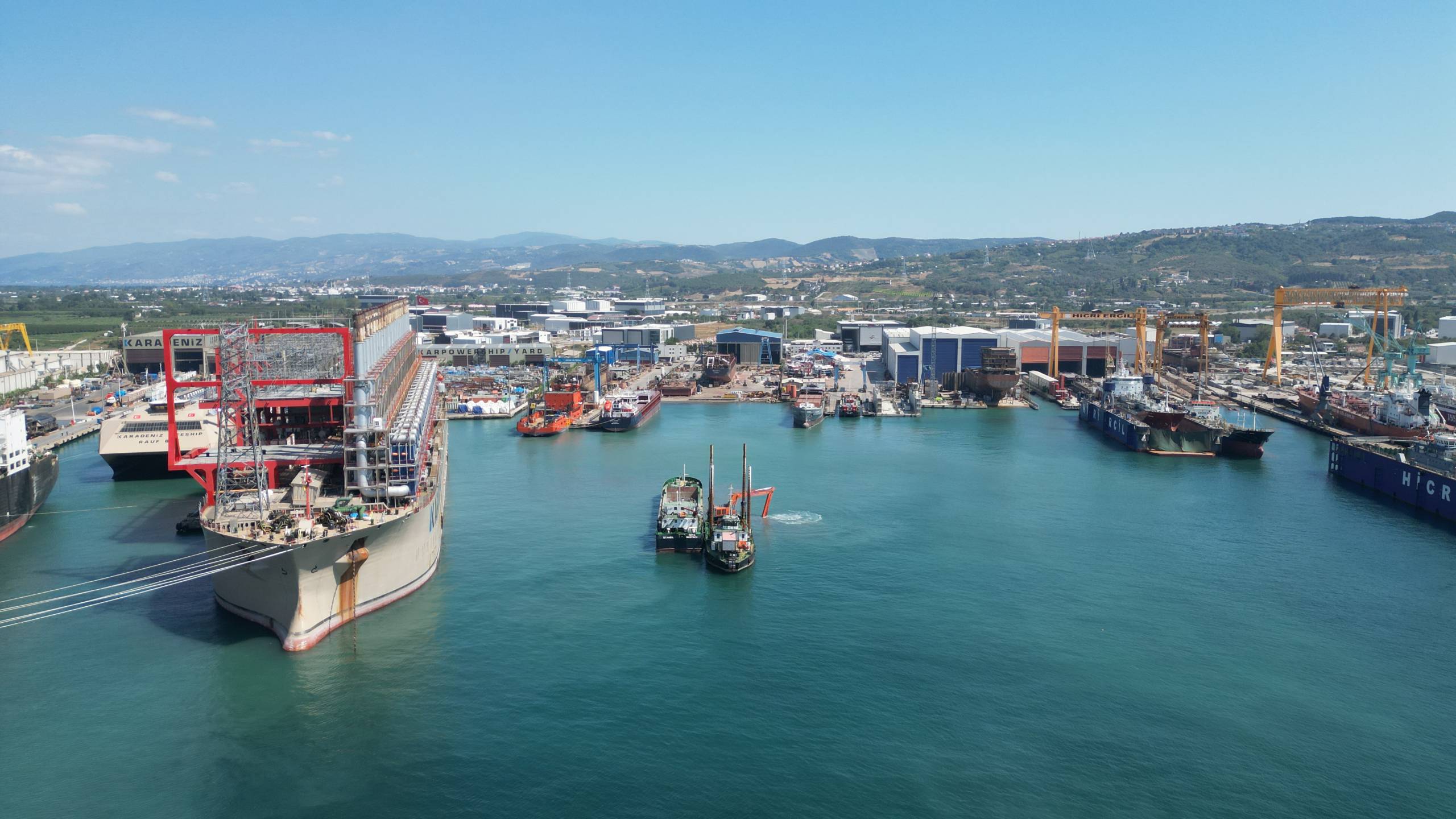 Aykın Tersanesi Deniz Dip Tarama